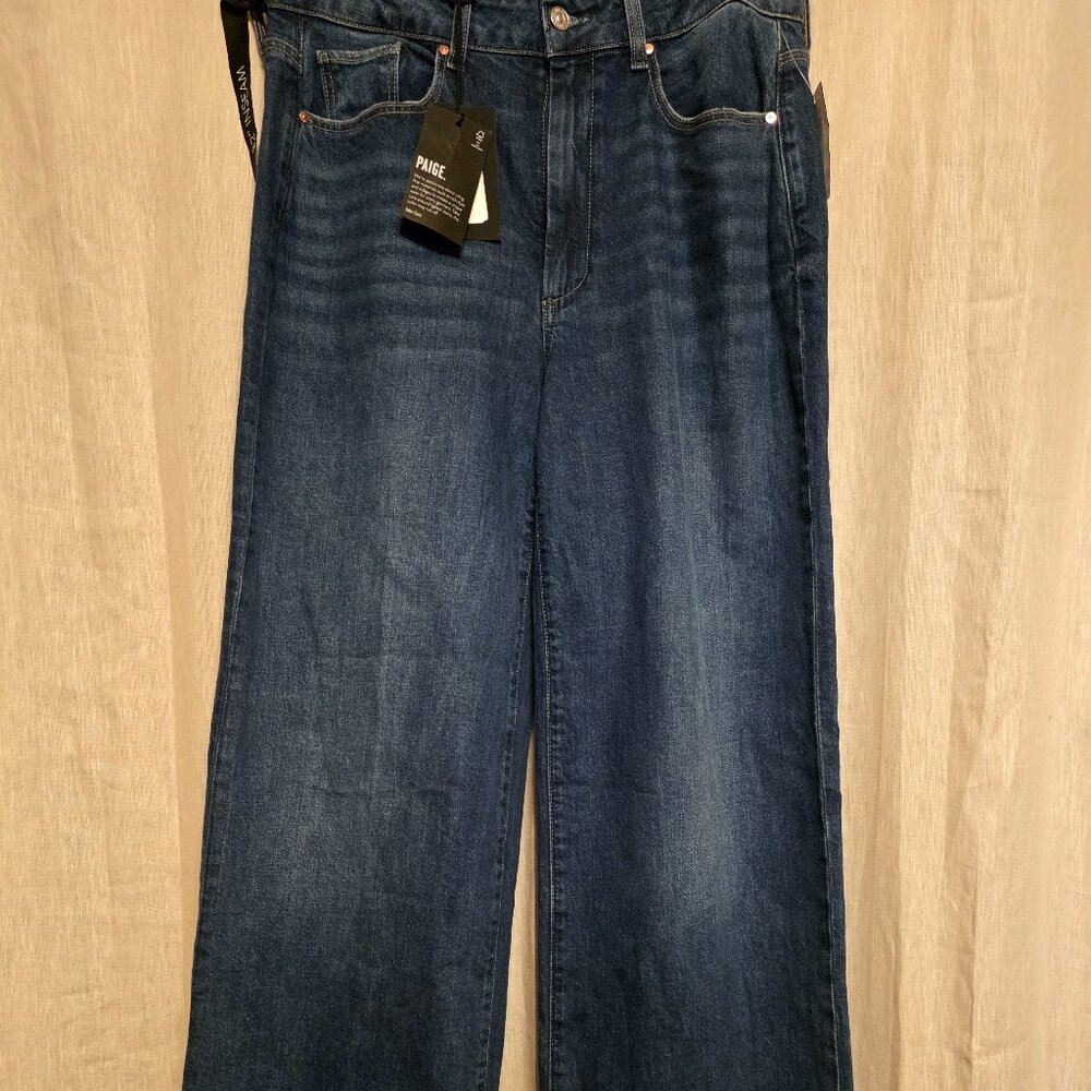 NWT Paige Sasha High Rise Loose Straight Leg Jeans